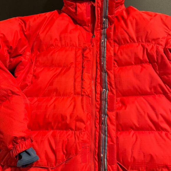 Y2K Burton Red Goose Down Audio Integrated Snowboard Jacket - XL - Picture 4 of 13